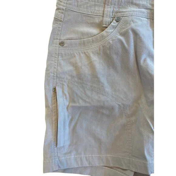 NWT Kuhl Women's 6 Splash Shorts 5.5 Beige MSRP$65 - Picture 5 of 11